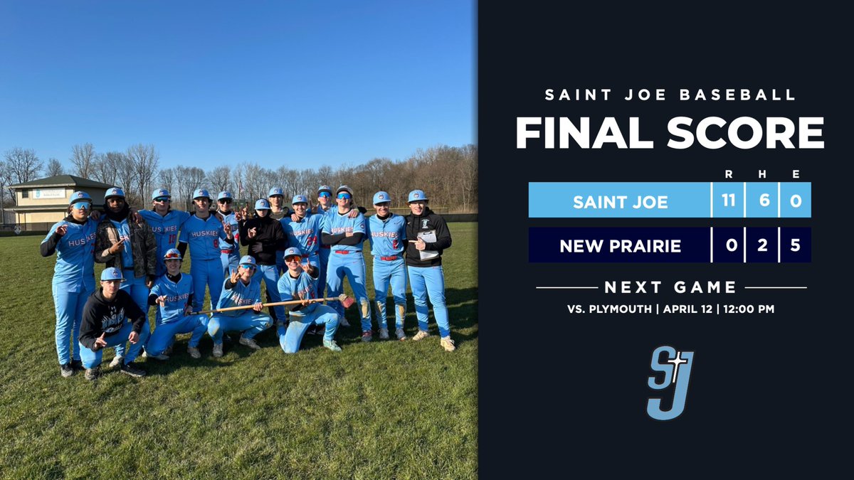 Saint Joseph High School Athletics (@saintjoesports) on Twitter photo .<a href="/SaintJoeBsball/">Saint Joe Baseball</a> starts conference play in dominant fashion, sweeping New Prairie to open the conference season 2-0! Brody Zielinski led the charge at the plate, going 2-for-3 with a double and 3 RBI, while Josiah Gustine added a 2-for-3 performance of his own, driving in a run .<a href="/SaintJoeBsball/">Saint Joe Baseball</a> starts conference play in dominant fashion, sweeping New Prairie to open the conference season 2-0! Brody Zielinski led the charge at the plate, going 2-for-3 with a double and 3 RBI, while Josiah Gustine added a 2-for-3 performance of his own, driving in a run