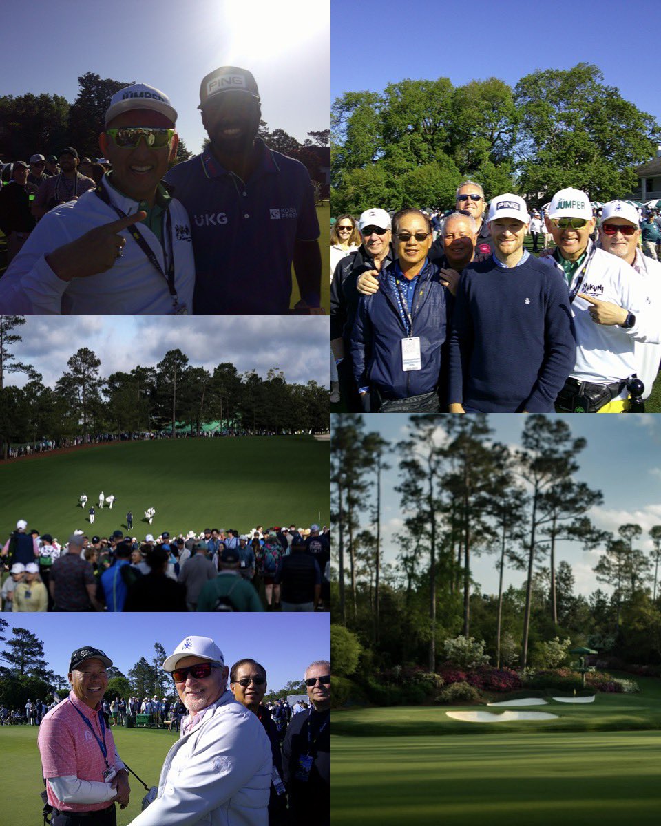 MikuniTaro's tweet photo. Brian made the cut at The Masters!!! 🎉⛳️
I could barely sleep last night—I’m so excited for Brian and Kelsi! So proud of him and so thankful for God’s favor!
#MikuniSushi proudly sponsors this #PGAPlayer! https://t.co/QBnLzig7TF