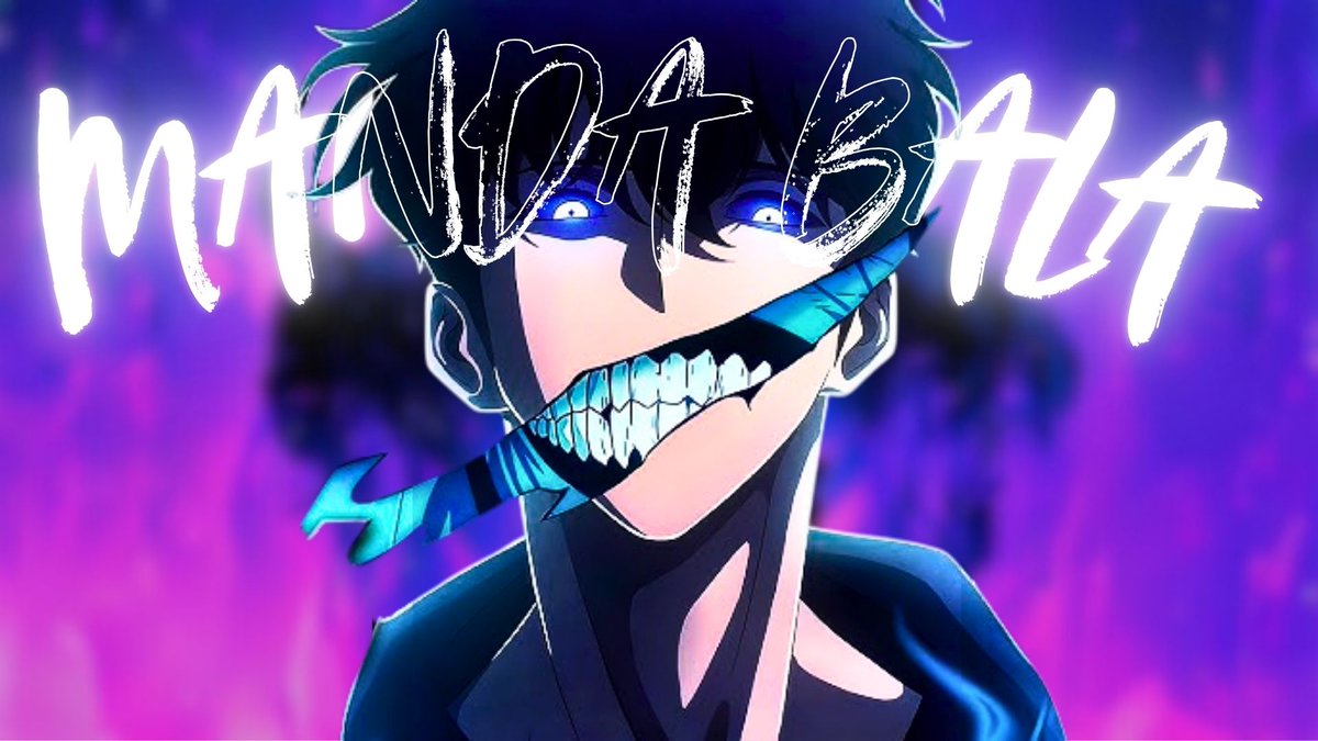 Yera_Amvs's tweet photo. #SoloLeveling  new #AMV is now on YouTube https://t.co/fuZ2RMJk3R