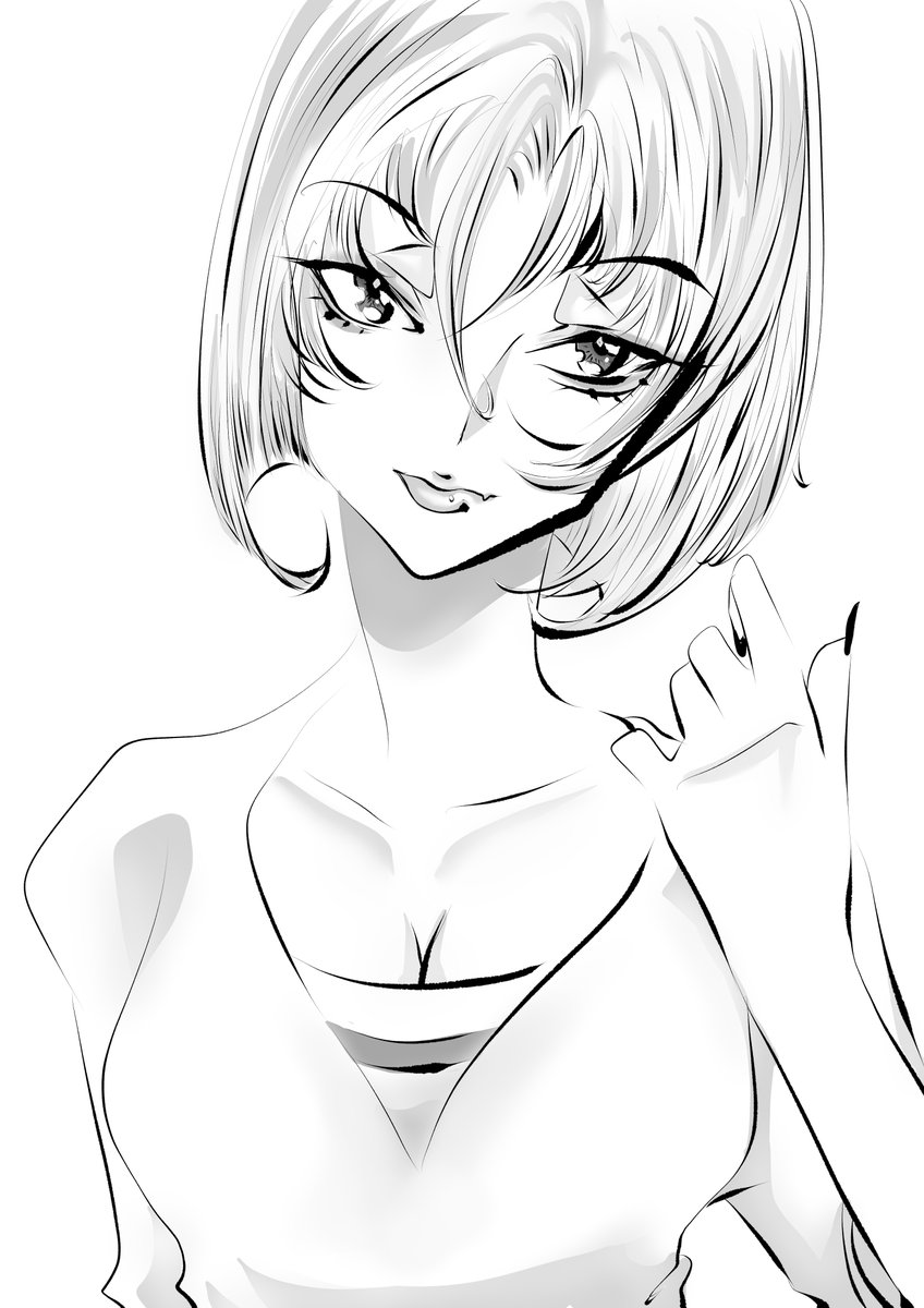 kiryuumio0803's tweet image. 朝活です。
＃イラスト
#オリジナルイラスト