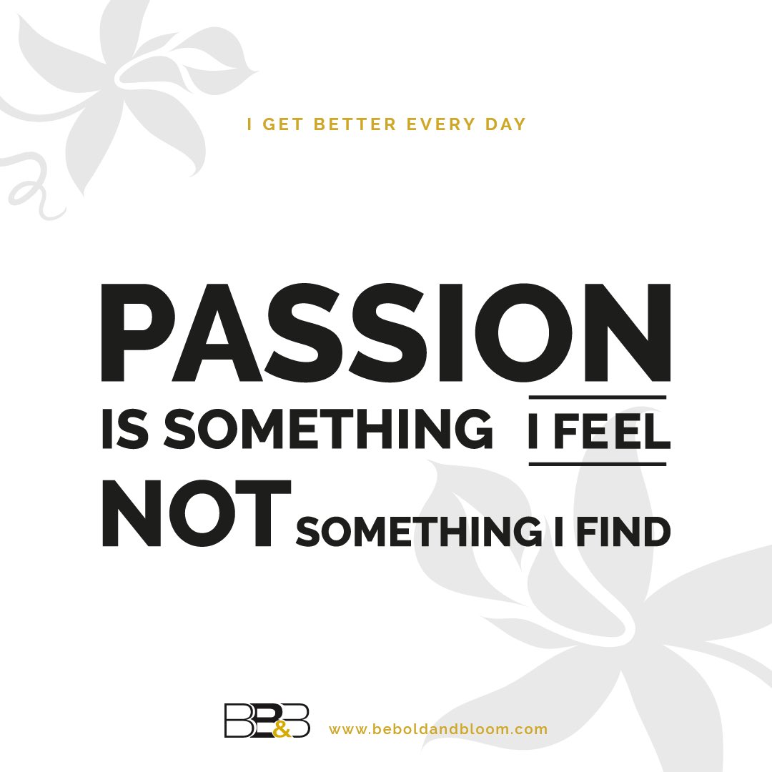 An intense desire to excel, experience joy, and fulfill my dreams is the deep-seated passion that drives me. #inspire #motivated #empowering #passion #eagerness