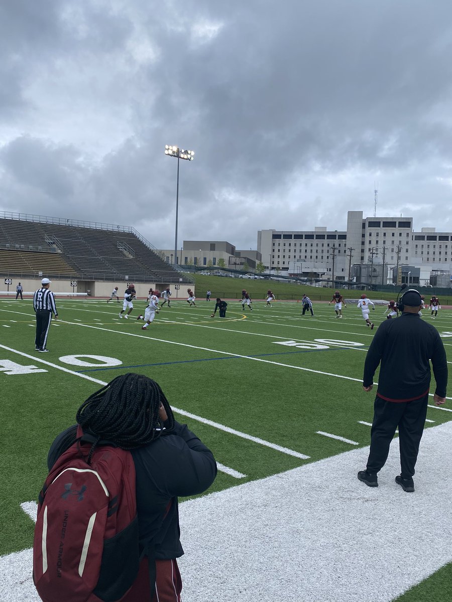 ImJacksonHester's tweet image. Had a great visit today for the spring game. Can't wait to get on campus‼️ @ShawBears @CoachManigo_ @Coach_CVaughn #Committed #1DB