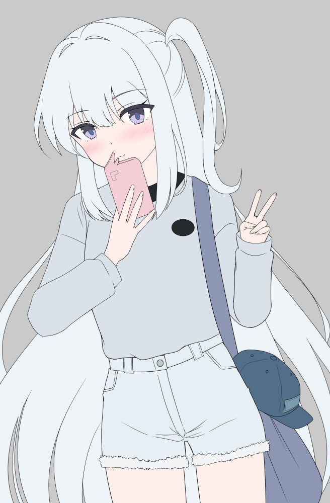 月雪ミヤコ 「」|ekoのイラスト