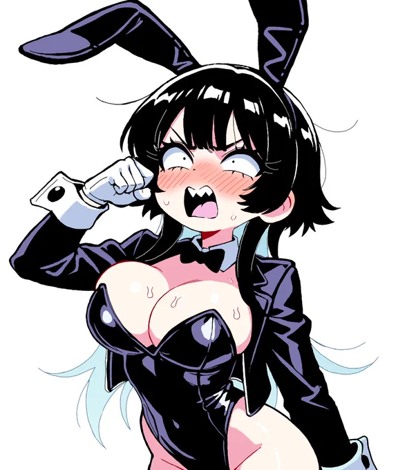 センシティブ判定にブチ切れるデォルメクラゲカットさん ※健全絵です