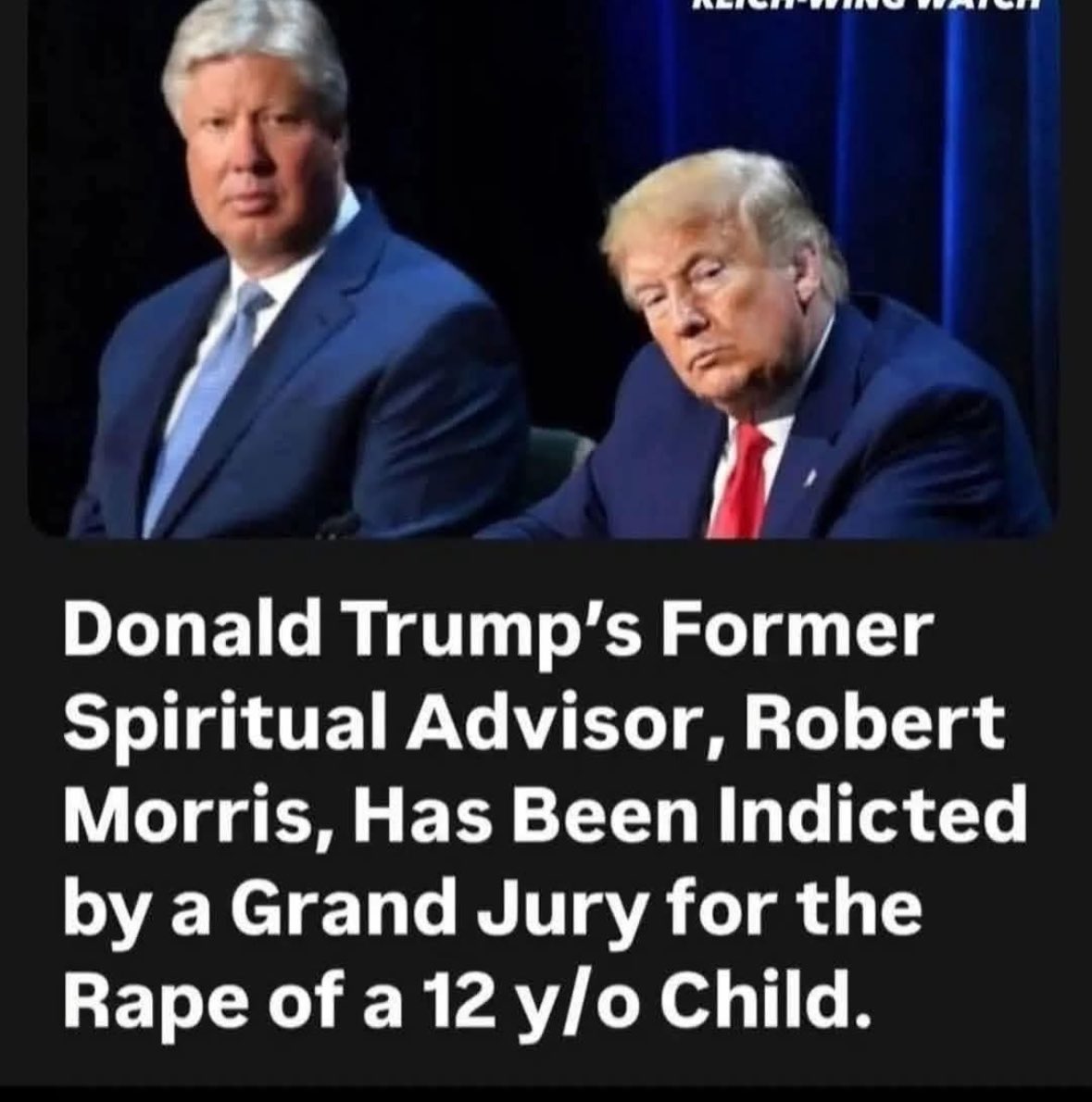 Pedophiles hang together. 😡