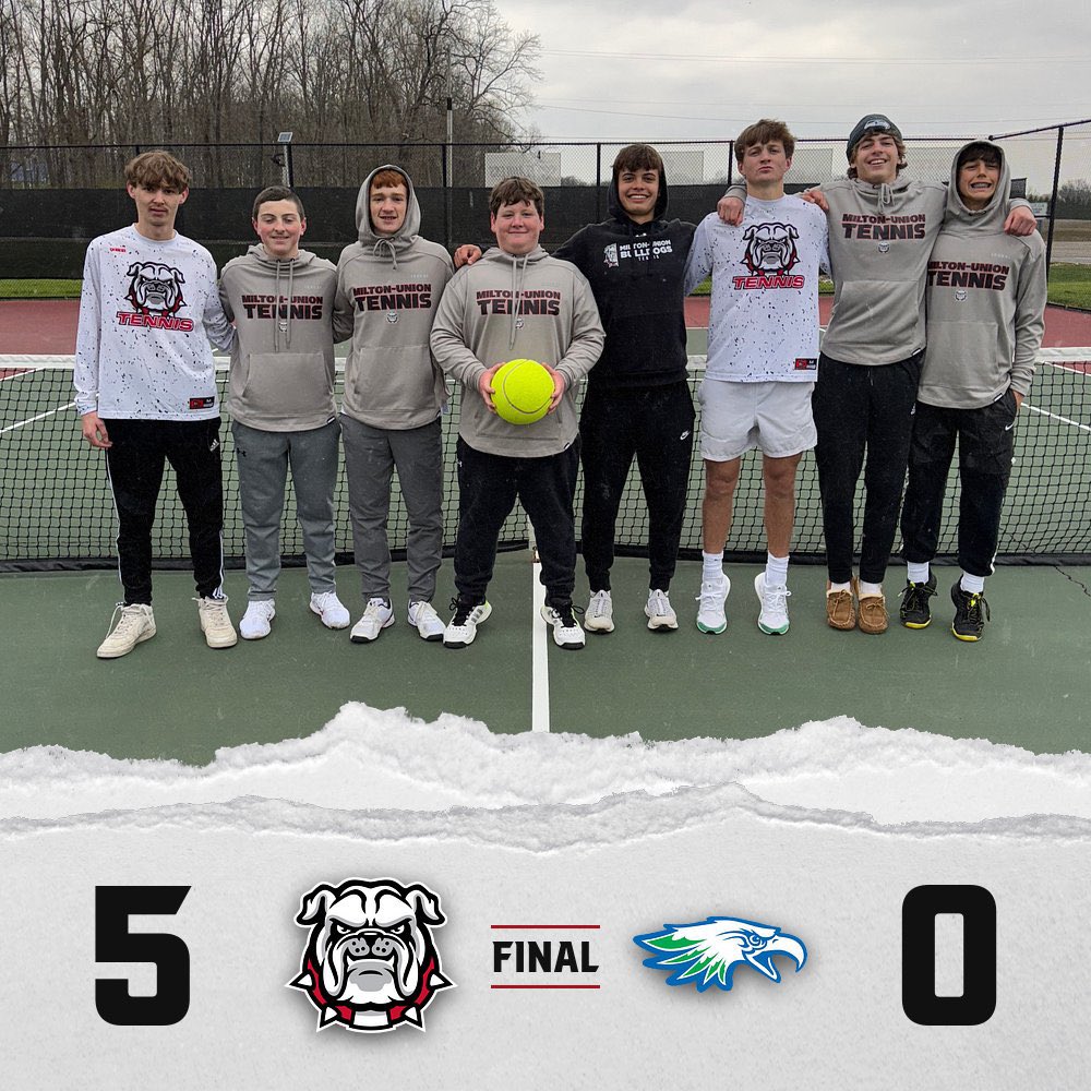 Dogs win 5-0 over CJ to move to (6-0) on the year! Chase Henderson is our “Dog of the Day” for his first varsity win at second dubs! 

#TITW | #GoDogs 🐾