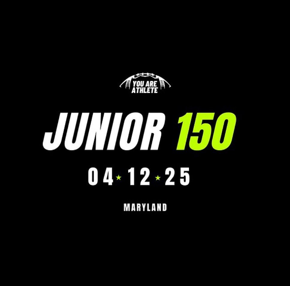 Jayshaun “Jay Jay” Anderson (@jayshaunander1) on Twitter photo I will be attending The Junior Top 150 You are Athlete Camp in Maryland this upcoming weekend AS A DB!!!
<a href="/youareathlete/">You Are Athlete</a> <a href="/ShockDoctor/">Shock Doctor</a> I will be attending The Junior Top 150 You are Athlete Camp in Maryland this upcoming weekend AS A DB!!!
<a href="/youareathlete/">You Are Athlete</a> <a href="/ShockDoctor/">Shock Doctor</a>