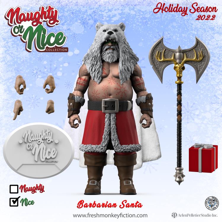 deconstructingx's tweet photo. These Santa Claus action figures though 🔥 https://t.co/ciuOdQEXeb