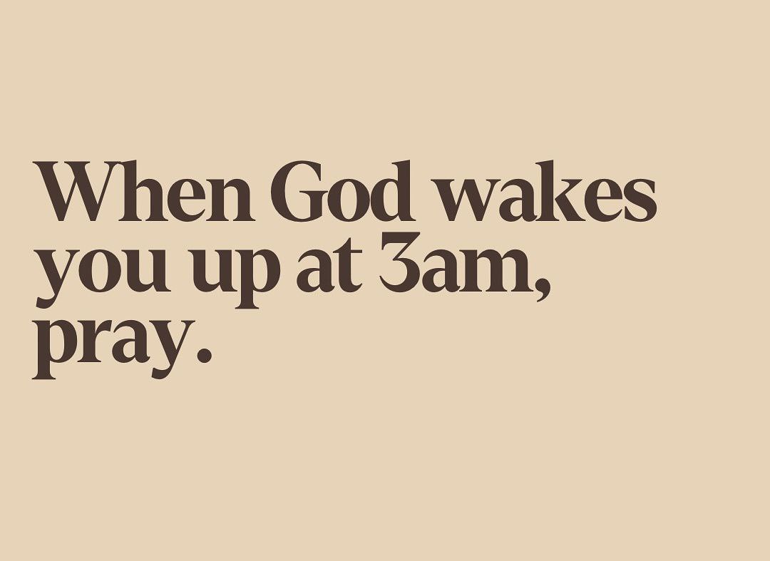 3AM 🙏🏿