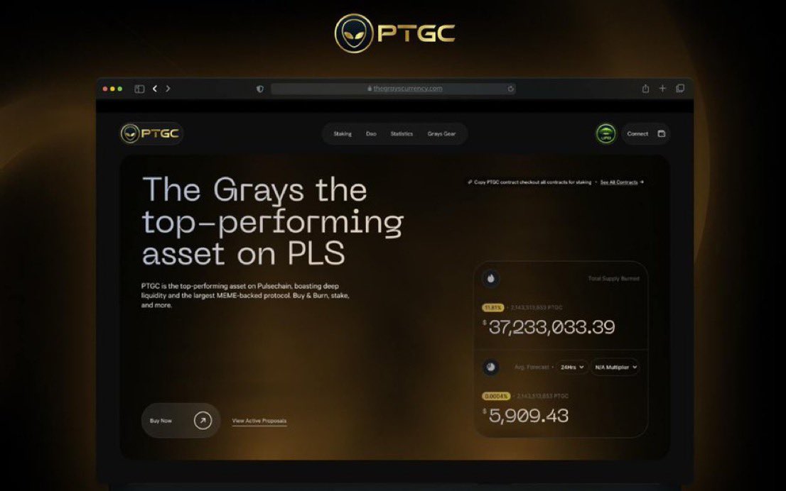 PulseTGC's tweet photo. It wouldn’t make sense to design new logos without pairing them with a revamped new website. 

Grays are designing a sleek website upgrade to complement the new logos, featuring a cleaner, sharper look to elevate the brand. 

Expect fully updated functionality, fresh datasets, KPI’s, streamlined navigation, and an overall experience that reflects the cutting-edge Alien tech behind the Grays Currency Ecosystem. This will be a major design improvement and new face of the ecosystem. 

We don’t have a release date yet, but things are coming along nicely and updates are coming soon. Below is a sneak peek of the first mockup. 

Grays Still turning heads 👽🛸