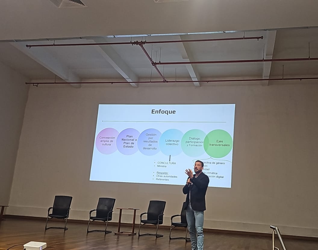 efavole's tweet photo. Esta semana se llevó a cabo el Conversatorio para la construcción participativa del Plan Nacional de Cultura 2050 (PNC2050), cuya presentación estuvo a cargo de Nata Alvarenga y la coordinación de Vladimir Velázquez Moreira.

Varias representaciones de organizaciones y colectivos culturales, entre ellas de EPA, Escritoras Paraguayas Asociadas - E.P.A quienes manifestaron las necesidades desde este sector social y desde las miradas de las diferentes agrupaciones.

La cultura es una construcción colectiva que refleja la historia, la creatividad, las aspiraciones y lo que moldea los valores de una sociedad. No solo es un medio de identidad, sino también un puente de conexión entre generaciones y comunidades. Juega un papel esencial en la cohesión social y es crucial para formar ciudadanos conscientes y comprometidos. ¿Porqué es importante que sea un eje en el Plan de Desarrollo país? Porque la cultura es una fuerza transformadora para el desarrollo, mediante la innovación cultural se impulsa y fomenta el progreso en otros ámbitos como la tecnología, la ciencia y la imagen país.