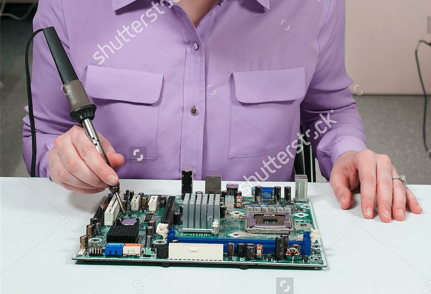 MattJohnVO's tweet photo. Movies and Tv: "How do we show that this kid is smart?"

The ever-present magic soldering iron: https://t.co/zCujukEGrx