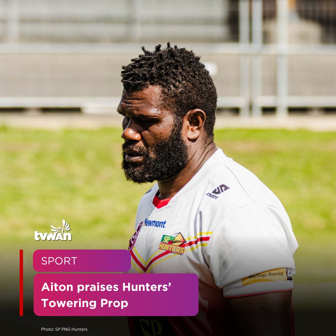 tvwanonline's tweet photo. Read more: https://t.co/ENXiDUZeIo
#SPHunters #RugbyLeague #StevenBruno #PapuaNewGuinea #TVWANNews https://t.co/JJczuPzupB