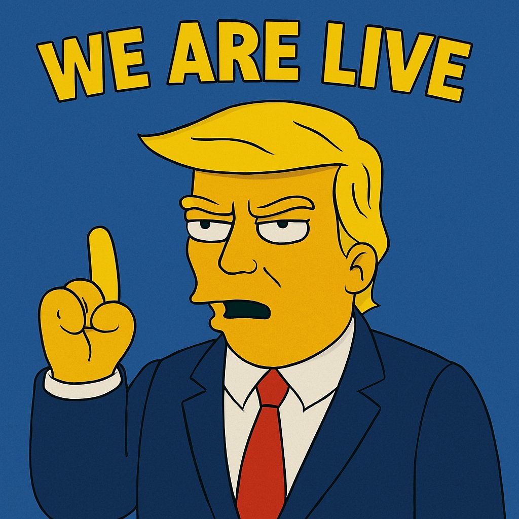 MarketTrumper's tweet photo. We are live 
CA : FDxQsdixXNnormHgXkvGA4G9cHBPzuzt5KFvB32Rpump https://t.co/129CsMJNgM