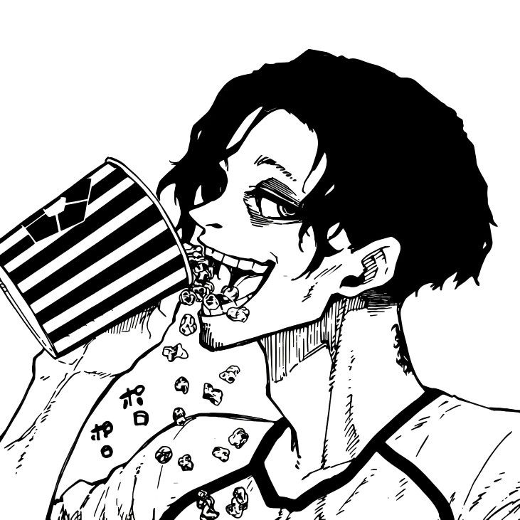 Popcorn-addicted zombie
Popcorn-addicted zombie
Popcorn-addicted zombie