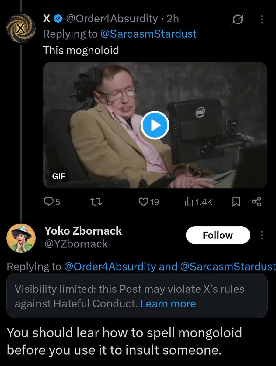 Order4Absurdity's tweet image. My favorite pass time.

Spelling things wrong so that retards point it out and get visibility limited