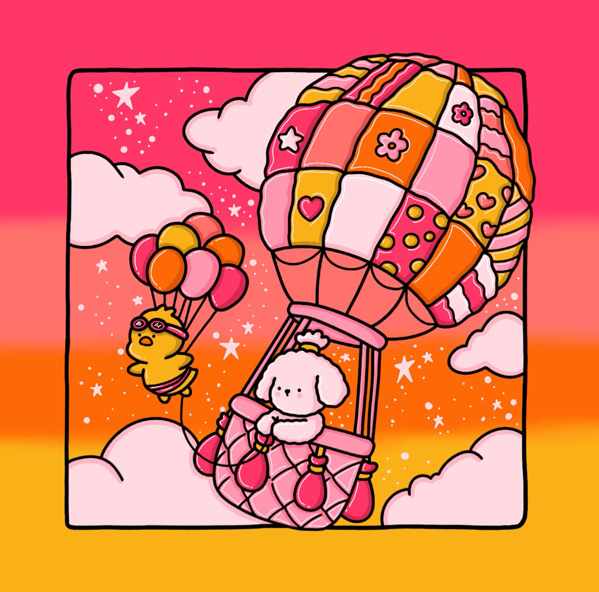 Bobbie goods do dia
(q na verdade não são bobbie goods e sim cozy friends)