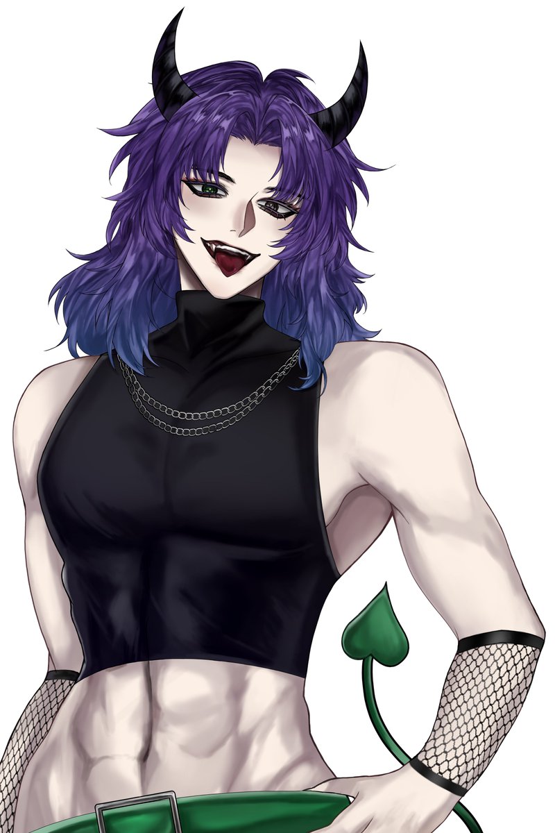 Jules_Striped's tweet photo. Are my fangs and muscles real? Why don't you come and find out?

🎨:@Nelko0 
#Julustrations https://t.co/Gwn5FKQU6X