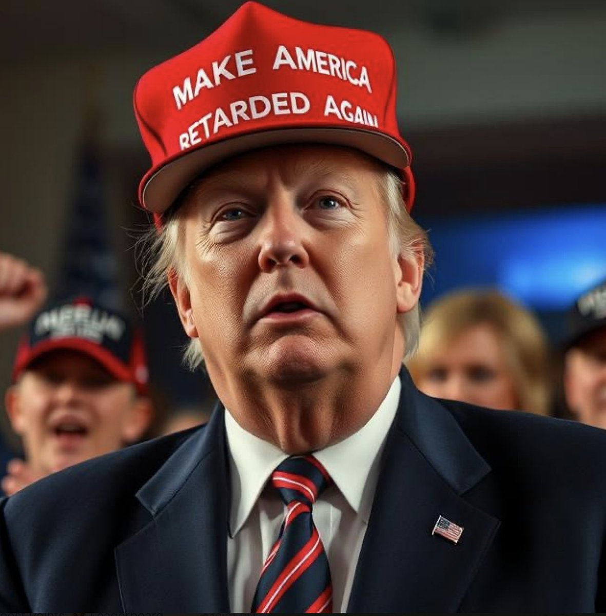 MAKE AMERICA RETARDED AGAIN tweet media