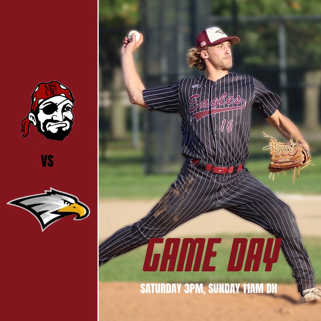 UWLBaseballClub's tweet image. It’s gameday!  Eagles look to wrap up conference play on a positive note hosting MSOE. Game today at three and a double header tomorrow starting at 3. 

#gobirds #eagles #uwl