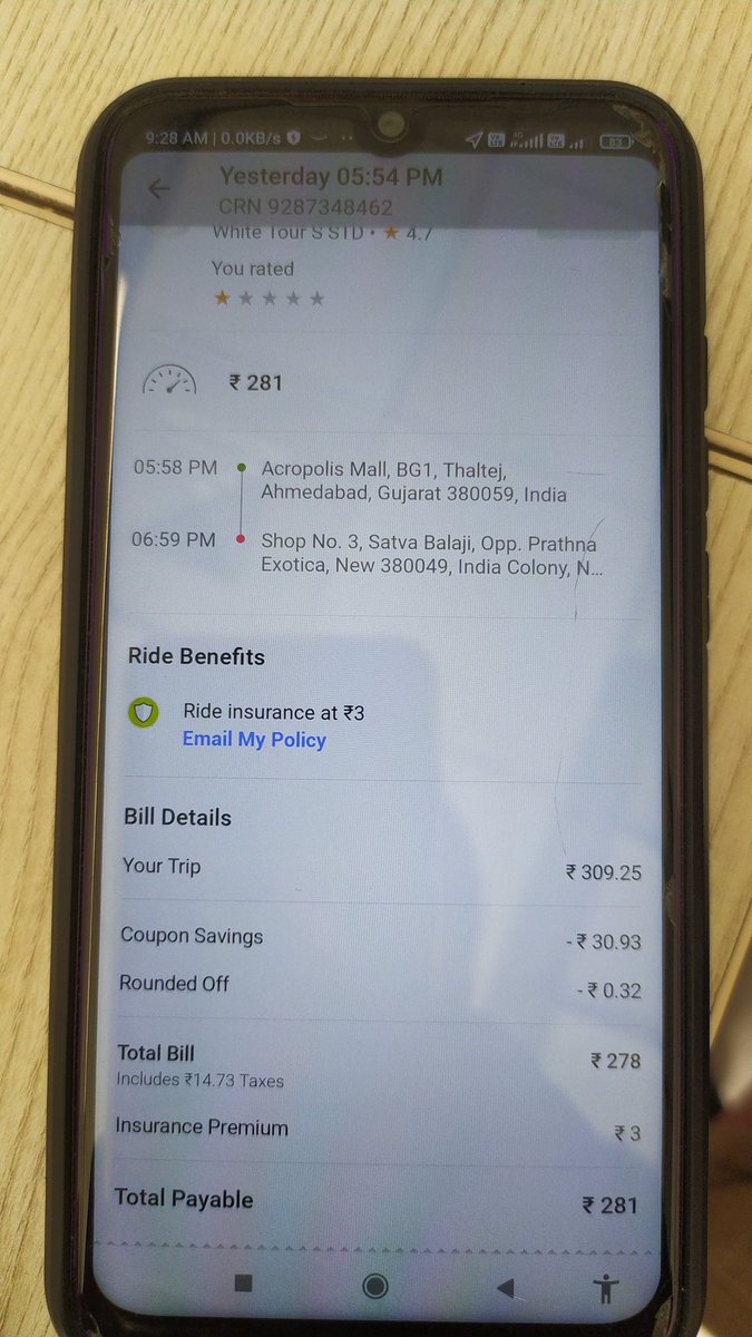 capawan's tweet photo. @Olacabs @rapidobikeapp @Uber @Uber_India @Uber_Support @porterit_
Pls note ur 6-7days passed from 1Apr25 till date Paid via UPI credit card during ride &amp; end of journey 2 Parth driver by UPI bank a/c Both screenshot attached 4 single ride Awaiting refund

Pls avoid chatbot reply https://t.co/nvnE5Jcu6C