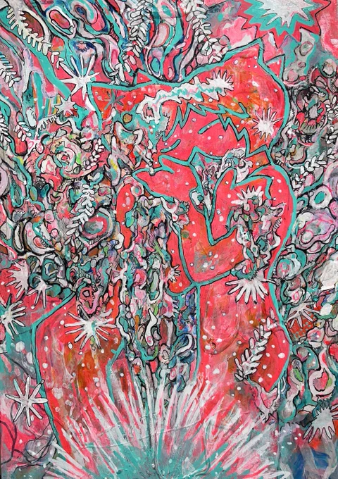 「融雪」 2019   297×210mm 