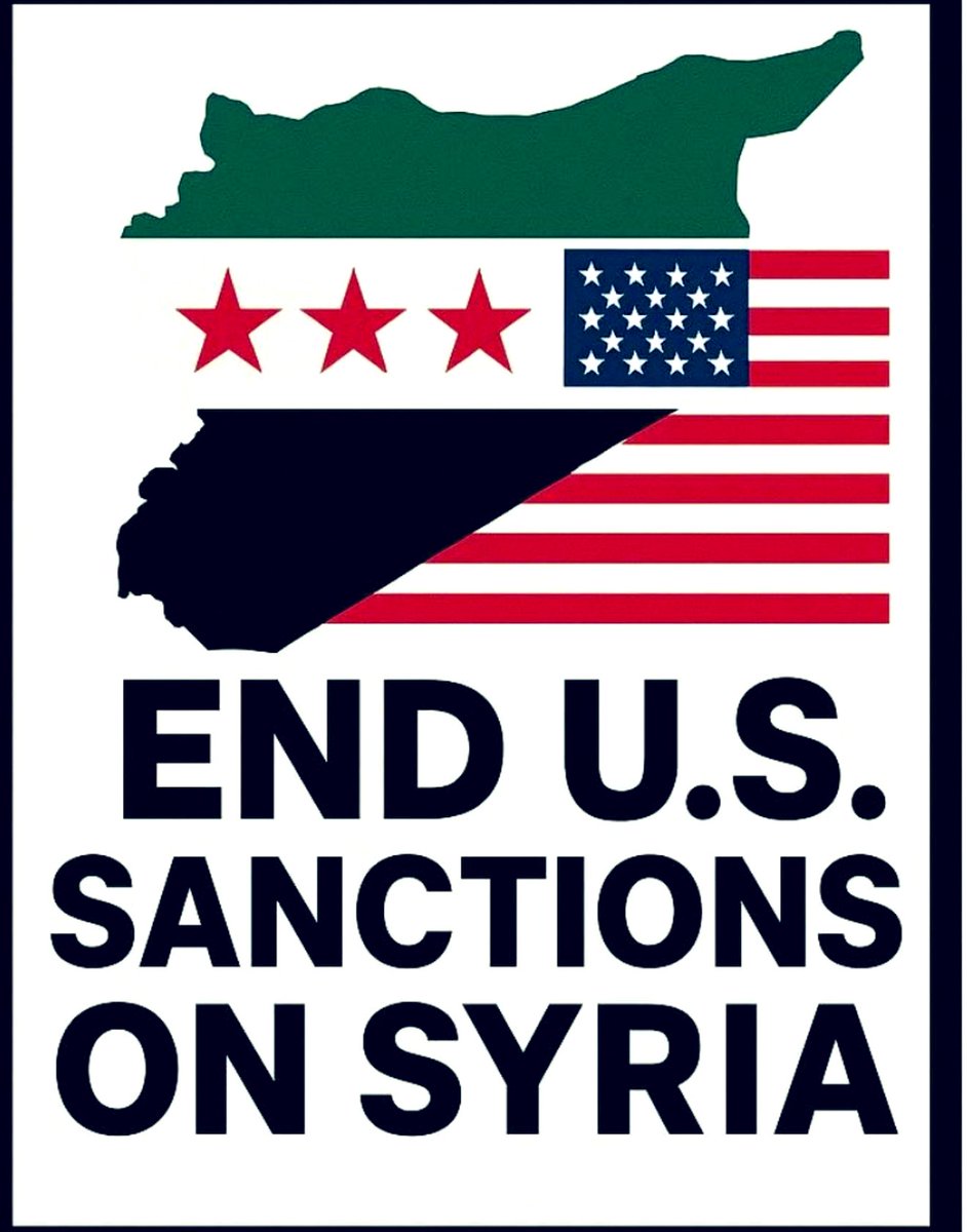 Makdissi's tweet image. 1- Sanctions are crushing Syria’s people, not its power structure. This isn’t just a humanitarian issue-it’s a strategic failure for the US.
2- The longer Syria remains unstable and isolated, the more room there is for extremism, trafficking, and foreign influence hostile to U.S.…