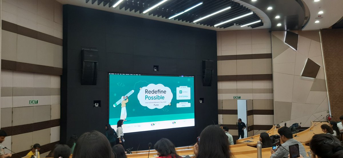 tanmay_7961's tweet photo. Attending the IWD 2025 Redefine Possible by @GDGPune @gdgcloudpune @WTMPune 
#WTMIWD
#WTMRedefinePossible
#IWDPune https://t.co/uDjVfzOz6j