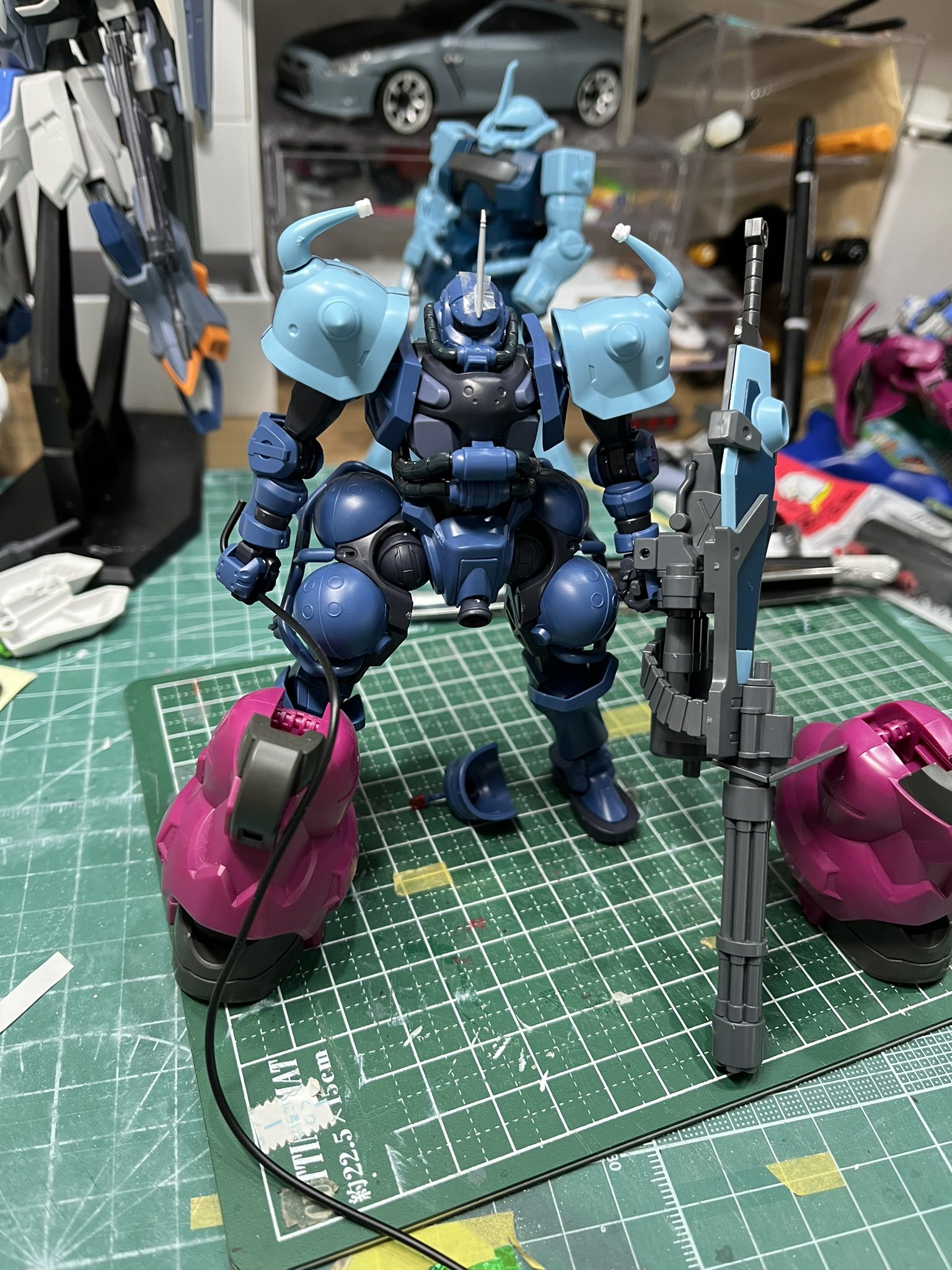 軍警ザク　ガンプラ　グフ　グフカス　まとめ売り ジークアクスの新作ガンプラ「HG 軍警ザク」が発売間近！新たな