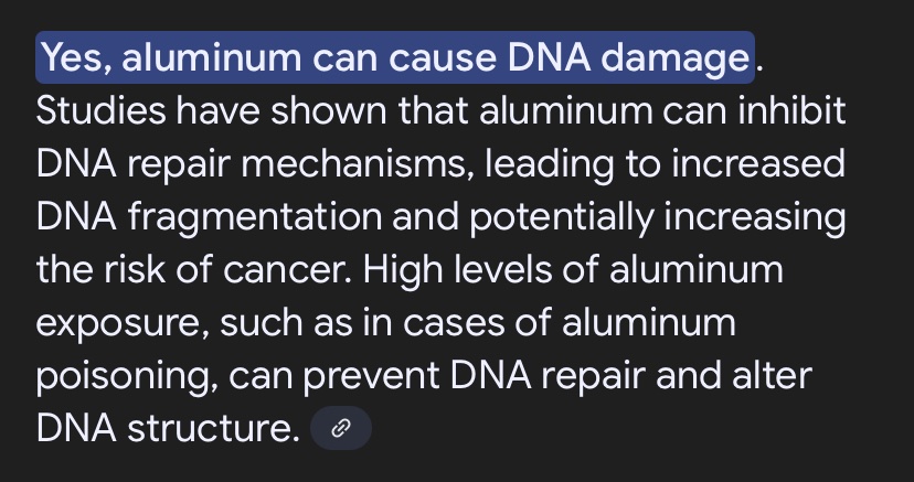 RidingMilton's tweet photo. @Ali_in_Oz @stopvaccinating But can the MTHFR gene be caused by vaccines? I am honestly curious since the first thing they do to newborns is injecting them with vit k shot (loaded with aluminum) and aluminum causes dna damage and breaks in the double strand helix. https://t.co/wZybCmf47v