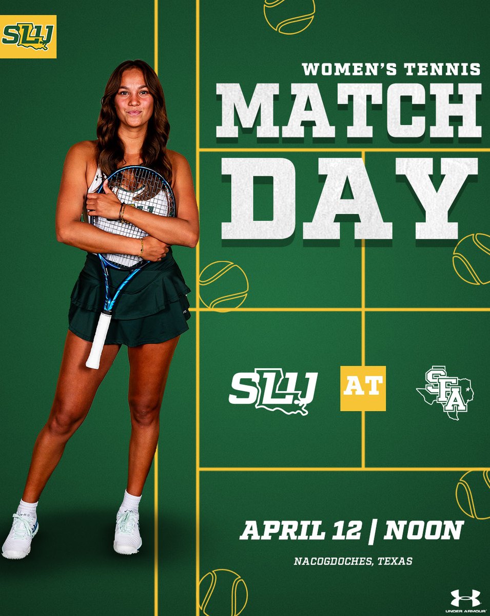 🎾Match 19 (SLC Match 8) | <a href="/LionUpTennis/">Southeastern Tennis</a> (12-6, 3-4 SLC) at SFA (11-6, 5-1 SLC)
📍Schlief Tennis Complex | Nacogdoches, Texas
⏰Noon
🦁#LionUp