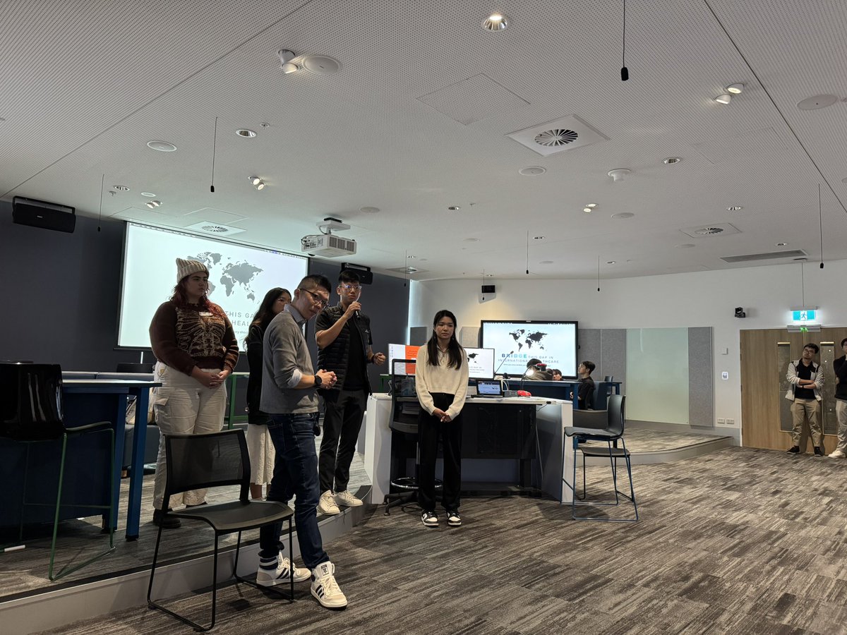 HockeyPeter's tweet photo. Harvard Health System Innovation Lab pitches in full swing. The future is bright at Westmead Health Precinct https://t.co/aRK7HbEeAS