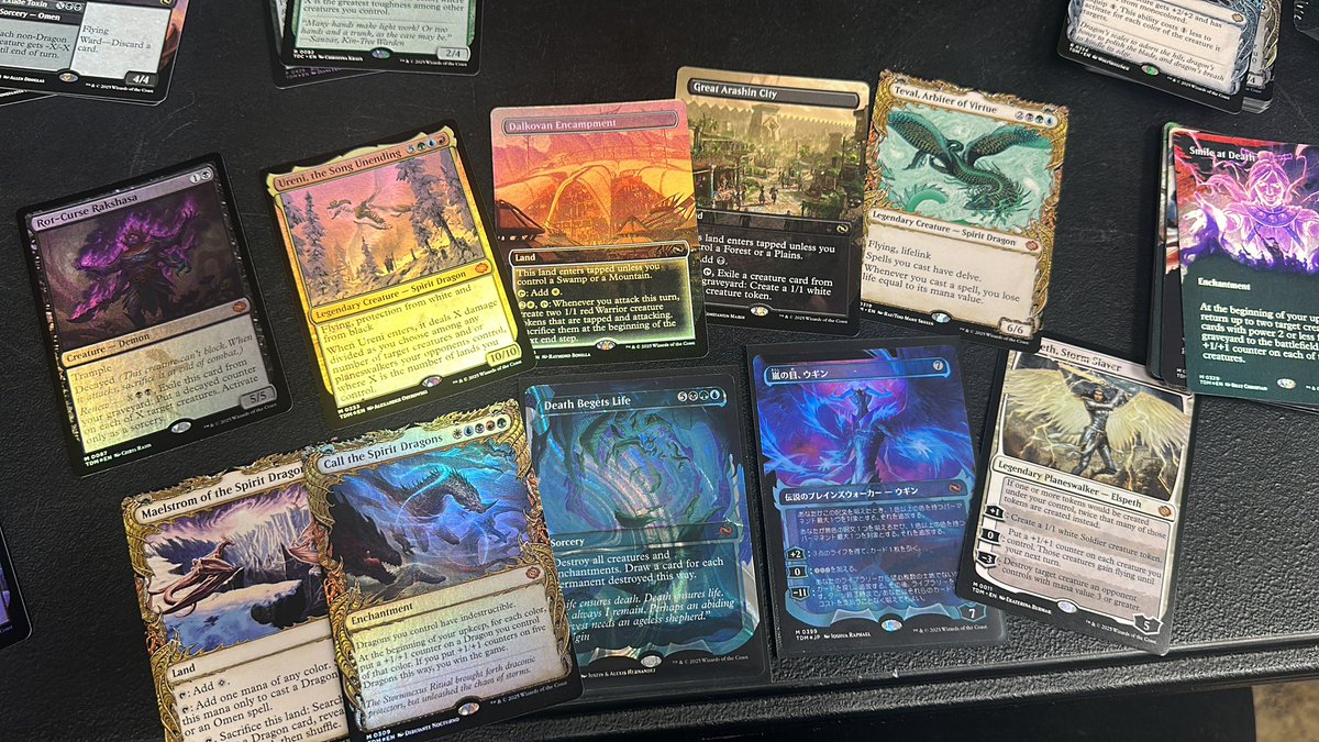 larryfraziermay's tweet photo. Tarkir did ya boy good!!! Locals in trouble now. #LarryFM #Tarkir #MTGTarkir https://t.co/8ix51K1UC7