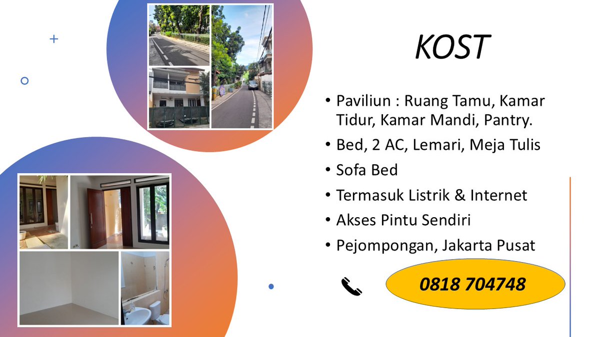 biroeo's tweet photo. Kost di Pejompongan. Lokasi strategis dekat Sudirman, Semanggi, Senayan. 
#pejompongan #bendunganhilir #kost https://t.co/ZByIEhvhJb