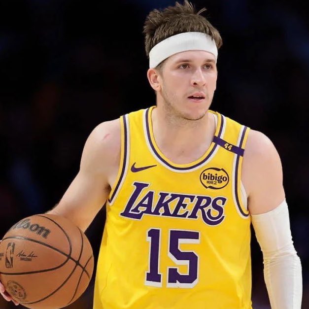 LakeShowYo's tweet photo. “I feel like we can win a championship, to be honest with you”

- Austin Reaves 👀🏆 https://t.co/z6BPey6Rga
