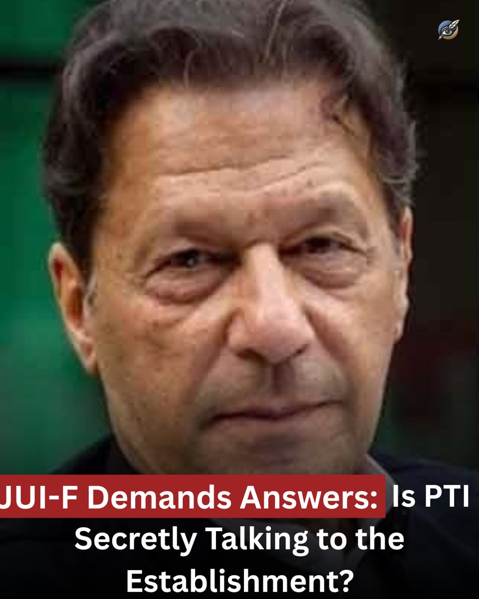 indusexaminer's tweet photo. ⚡ JUI-F urges PTI to clarify alleged establishment links before alliance talks move forward.
Full story ➡️ https://t.co/PvPBEgRNup
#PTI #JUIF #PakistanPolitics https://t.co/N2B7jFRshs