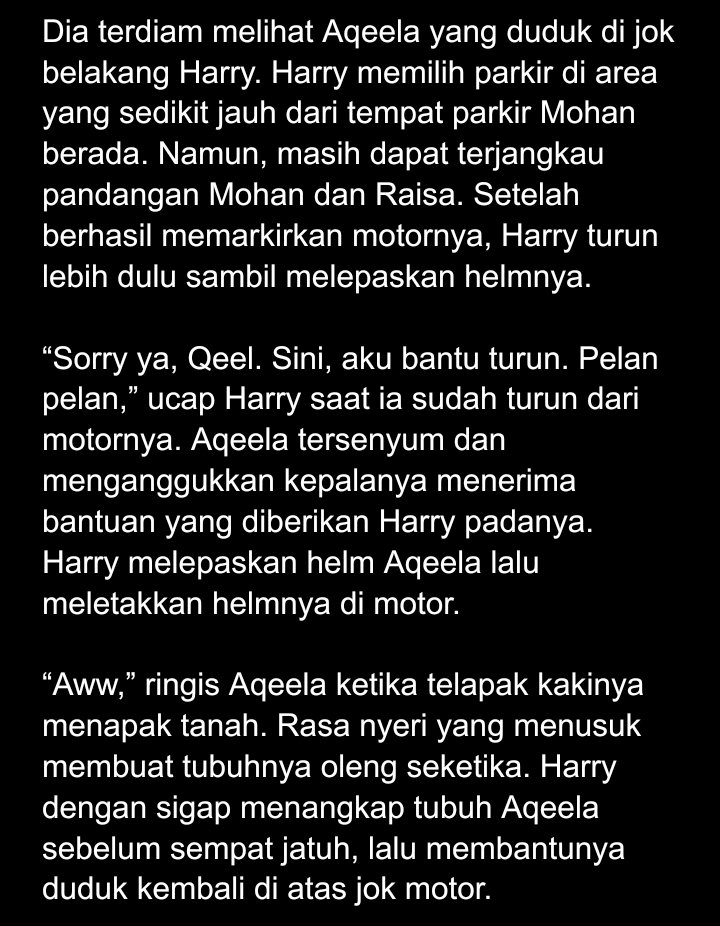 xx_meowie3's tweet photo. ☆) Cuatro [4]

(Kedepannya, jika dalam chapter lebih banyak adegan Moqeel. Hastag pertama akan Moqeel. Begitupun juga dengan Harqeel)

#harqeel #moqeel #aumoqeel #AsmaraGenZ #qproject https://t.co/R1jaS9q1JX