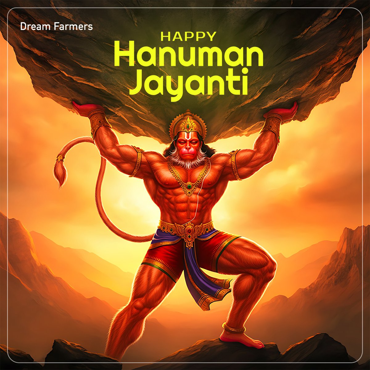 May the divine grace of Lord Hanuman always be with you🕉️

Happy #HanumanJayanti 🚩