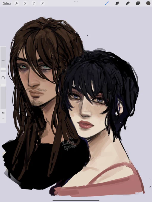 alt to that: a gorgeous cottage-core ex-military woman and her depressed traumatized morally bankrupt greasy punk bf #AttackOnTitan