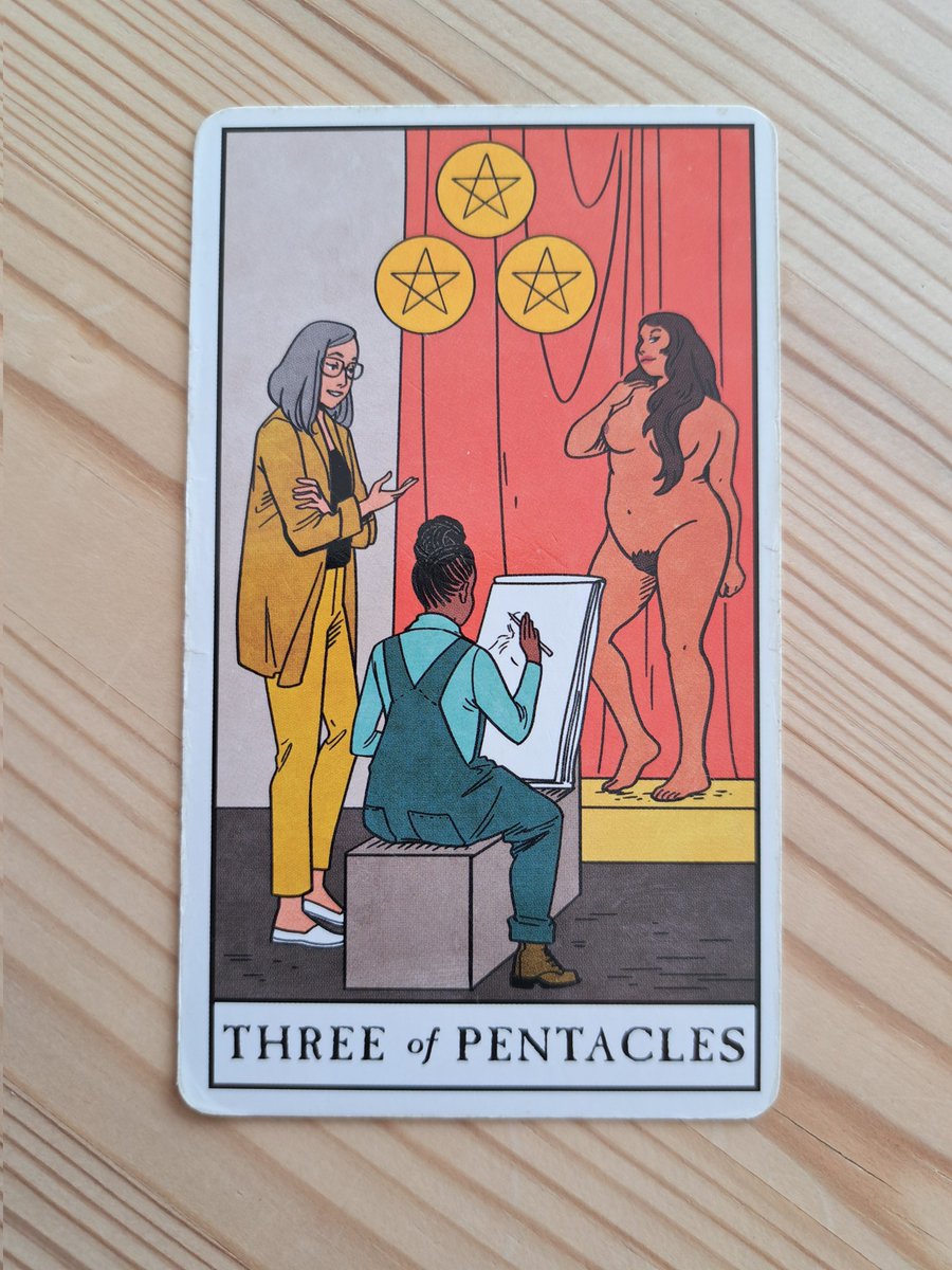 Laurajk32's tweet image. Today&apos;s card is 3 of Pentacles 

If we all use our strengths to help others with their weaknesses, together we could make life better for everyone. 

#Strength #weakness #better #together 

#tarot #tarotmessage #LauraJK32