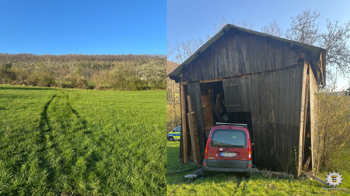 PolizeiUL's tweet image. 400m abwärts gerollt und von #Scheune aufgehalten - ein #ungesichertes Fahrzeug "entwischte" seinem Fahrer am Donnerstag in #Donzdorf bei #Göppingen
🌐 sohub.io/hmoq
Sichert eure Fahrzeuge beim Abstellen gut ab ⚠️