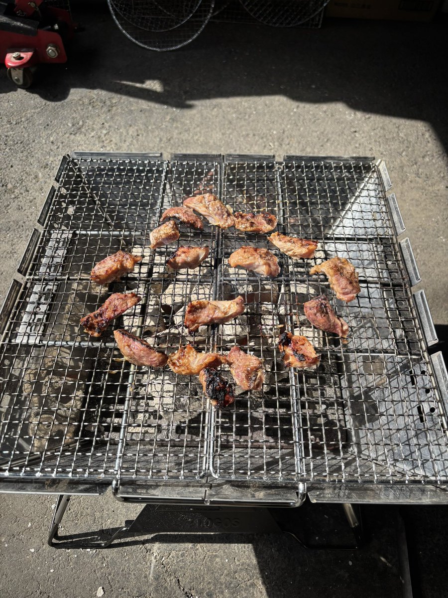 今日は焼肉❗️
上富良野といえば🐷さがり❗️