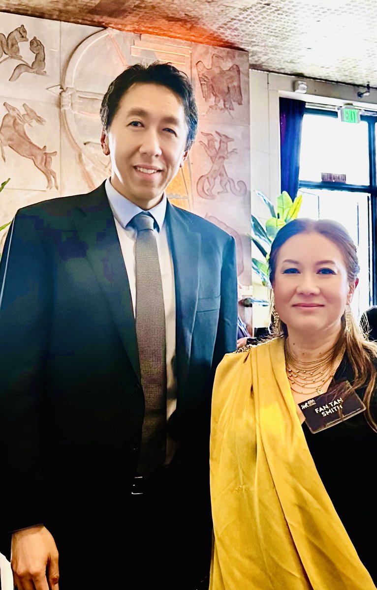 FanTanSmith3's tweet photo. What an inspiring evening at the 2025 Asia Game Changer West Awards Gala! It was an honor to be in the company of extraordinary individuals who are shaping the future with vision, courage, and brilliance. Congratulations to this year’s remarkable awardees:

Andrew Ng – a true pioneer in artificial intelligence whose work continues to transform industries and empower millions.

Daniel Dae Kim – an actor, producer, and advocate whose talent and leadership have elevated the voices of the AAPI community on a global stage.

Phyllis Kao – a trailblazing auctioneer at Sotheby’s who brings elegance, expertise, and cultural depth to the world of fine art.