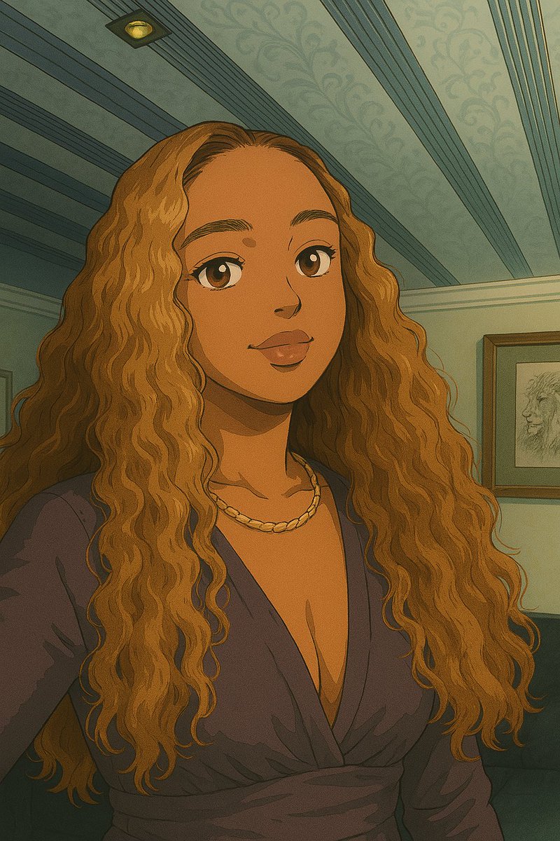 Phindii11's tweet image. Original image vs Ghibli❤️.