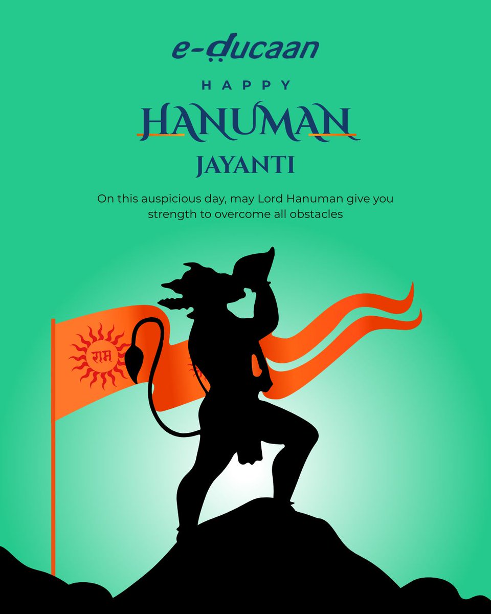 🙏🌟 Celebrating the divine strength and devotion of Lord Hanuman on this auspicious Hanuman Jayanti! May his blessings bring courage, wisdom, and success to everyone. Let's spread love, positivity, and faith as we honor the mighty Vanara. Jai Bajrangbali! 🌺#HanumanJayanti