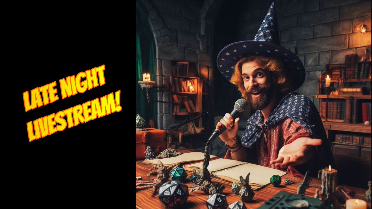 A_DungeonDelver's tweet photo. Hey! There's a late night livestream! I'll see you all later tonight. Link's in the comments.
#dnd #adnd #ttrpgs #dungeonsanddragons #advanceddungeonsanddragons #tabletoproleplayinggames #Livestream https://t.co/GAiwG1GEAT