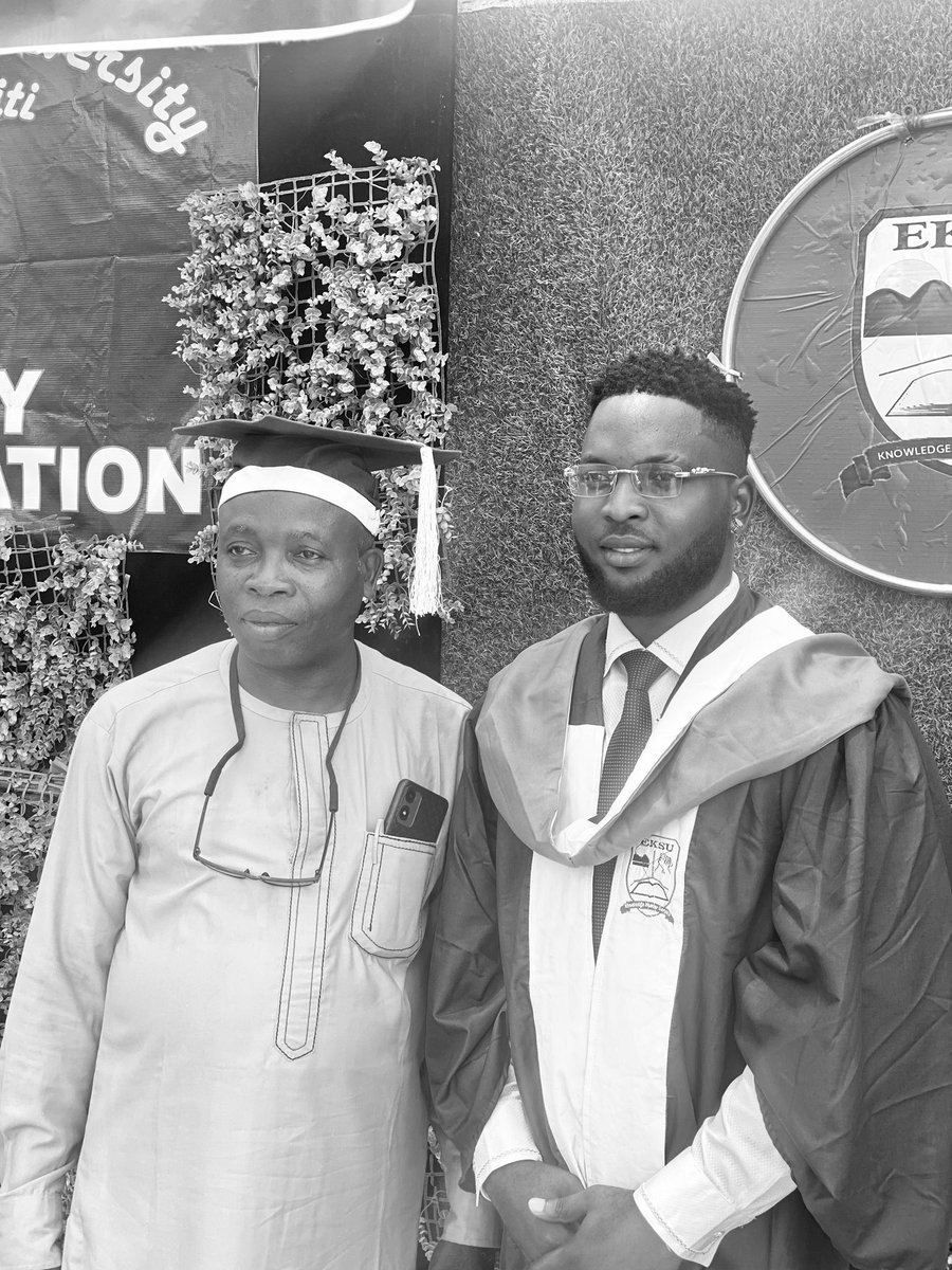 Honorable_Emmy's tweet photo. With a heart full of gratitude and a mind brimming with aspirations, I eagerly anticipate the adventures that await!ππ Congratulations to me. So honored to bag a degree after all the struggles and challenges.π¨βπ π
#class23 #eksuconvocation #eksu #ektistateuniversity #graduate https://t.co/lyS7jlA5sV
