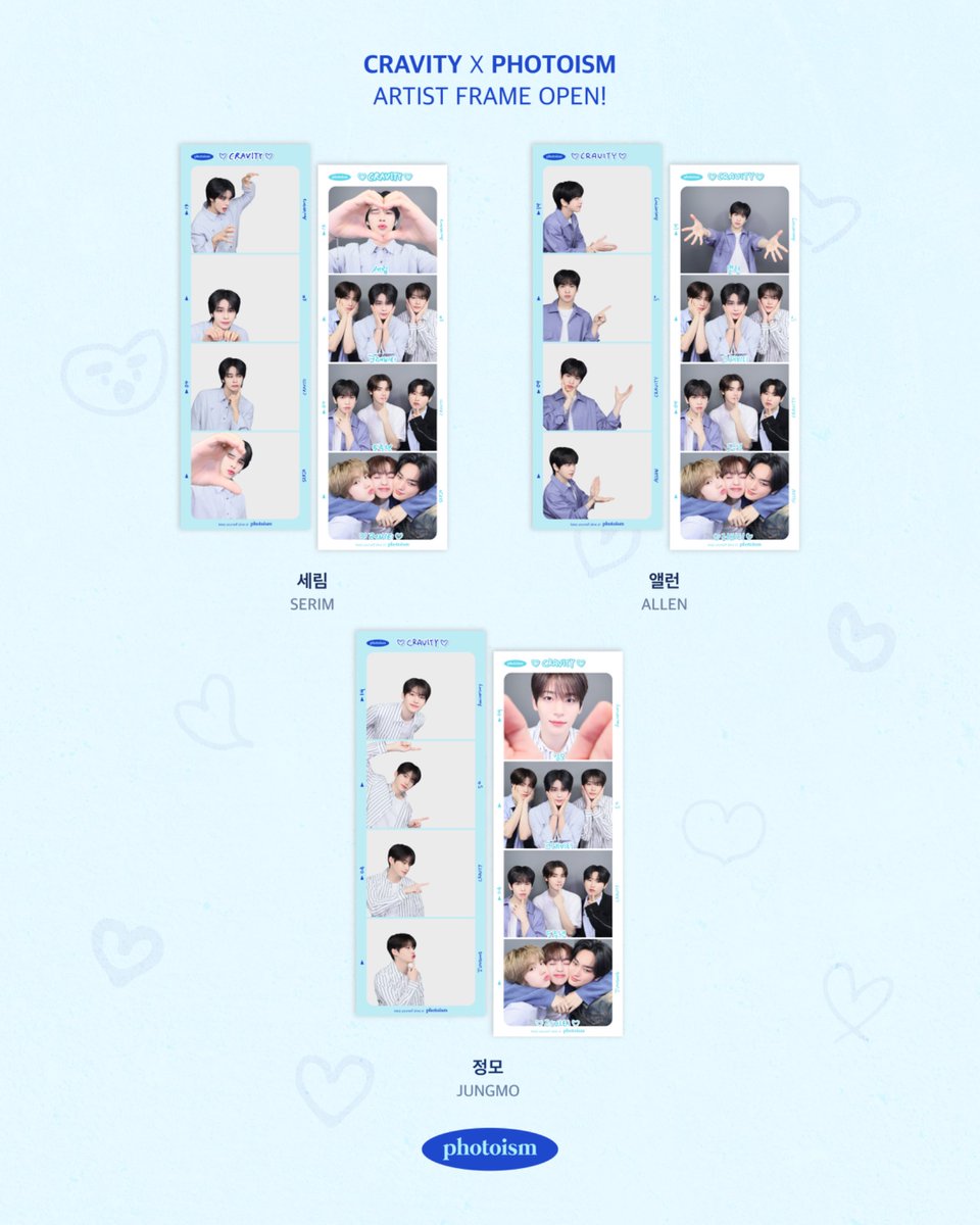 photoism_kr's tweet photo. PHOTOISM X CRAVITY
ARTIST FRAME OPEN !

🌌
우주보다 넓은 게 뭐냐고? 
러비티를 향한 크래비티의 사랑이지 🚀💜

데뷔 5주년 축하해 !

포토이즘에서 특별한 기념일을 추억해보세요 💌

@CRAVITYstarship

📆 4/14 - 5/11 https://t.co/4bYkdpEW1x