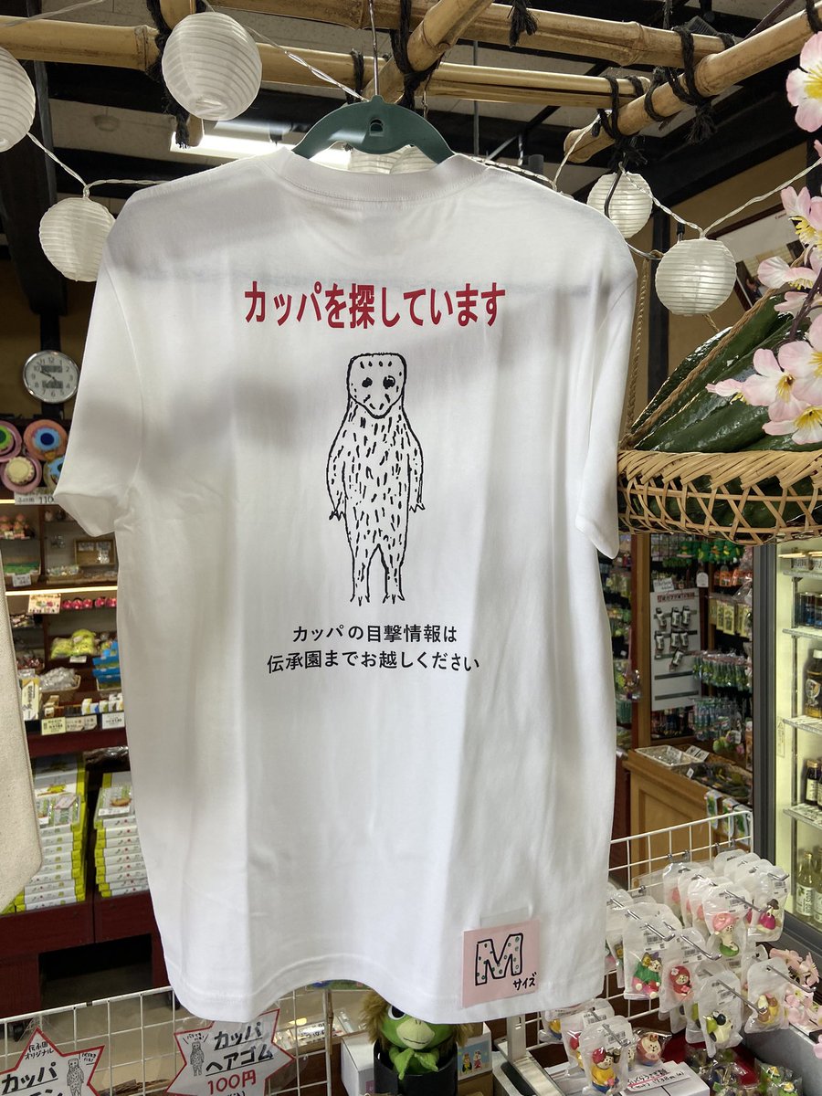 新商品】 カッパを探していますTシャツ✨ 3000円(税込!) 伝承園でしか