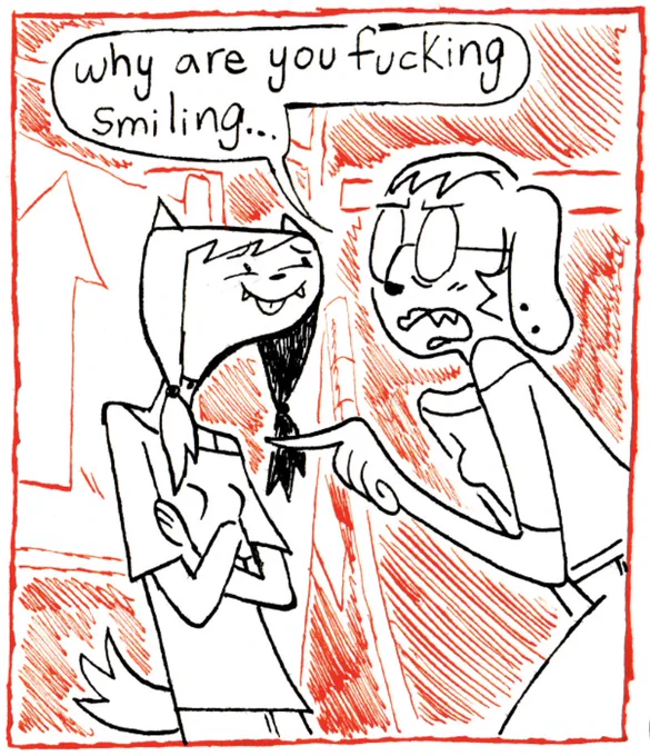 doing an audience-choice-based comic on my p@tr3on. omg whats going on whats happening don't you want to help build that narrative wooowww.... 